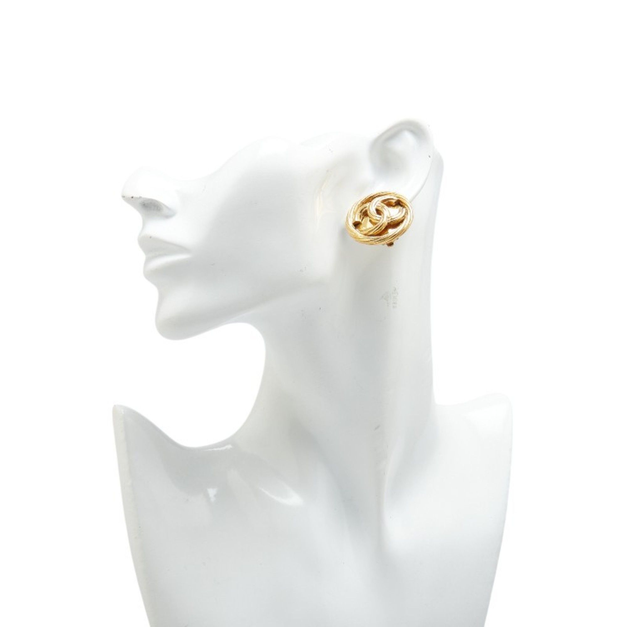 Chanel Chanel Coco Mark earring Size ONE SIZE - 5 Thumbnail
