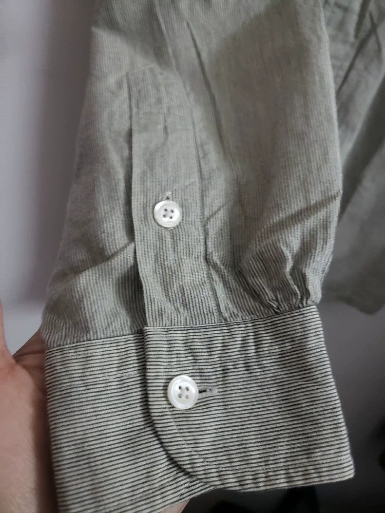 Porter Classic Striped Wide Pocket Shirt