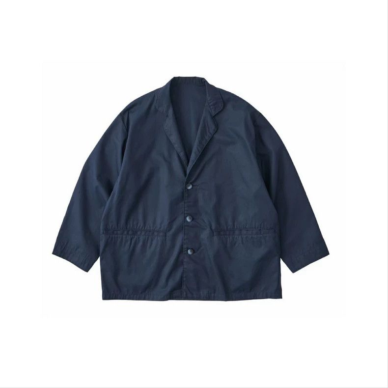 Porter Classic Porter Classic Gabardine Wide Jacket Navy Size US XL / EU 56 / 4 - 6 Thumbnail