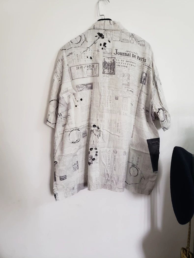 Porter Classic Porter Classic Short Sleeve Shirt with Print Size US M / EU 48-50 / 2 - 2 Thumbnail