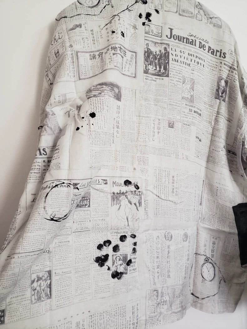 Porter Classic Porter Classic Short Sleeve Shirt with Print Size US M / EU 48-50 / 2 - 4 Thumbnail