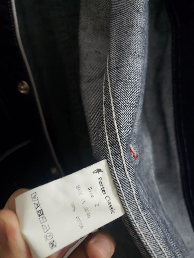 Porter Classic Blue Denim Jacket with Pockets Size US M / EU 48-50 / 2 - 4 Thumbnail