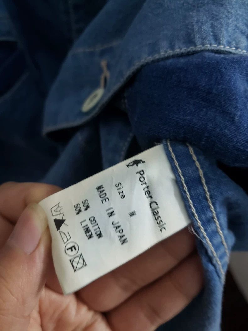 Porter Classic Vintage Blue Dyed Long Jacket from Japan Size US M / EU 48-50 / 2 - 4 Thumbnail