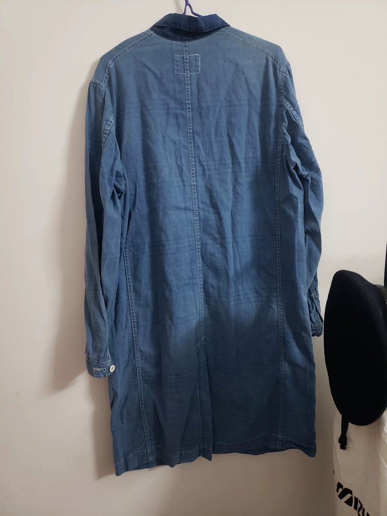 Porter Classic Vintage Blue Dyed Long Jacket from Japan Size US M / EU 48-50 / 2 - 2 Thumbnail