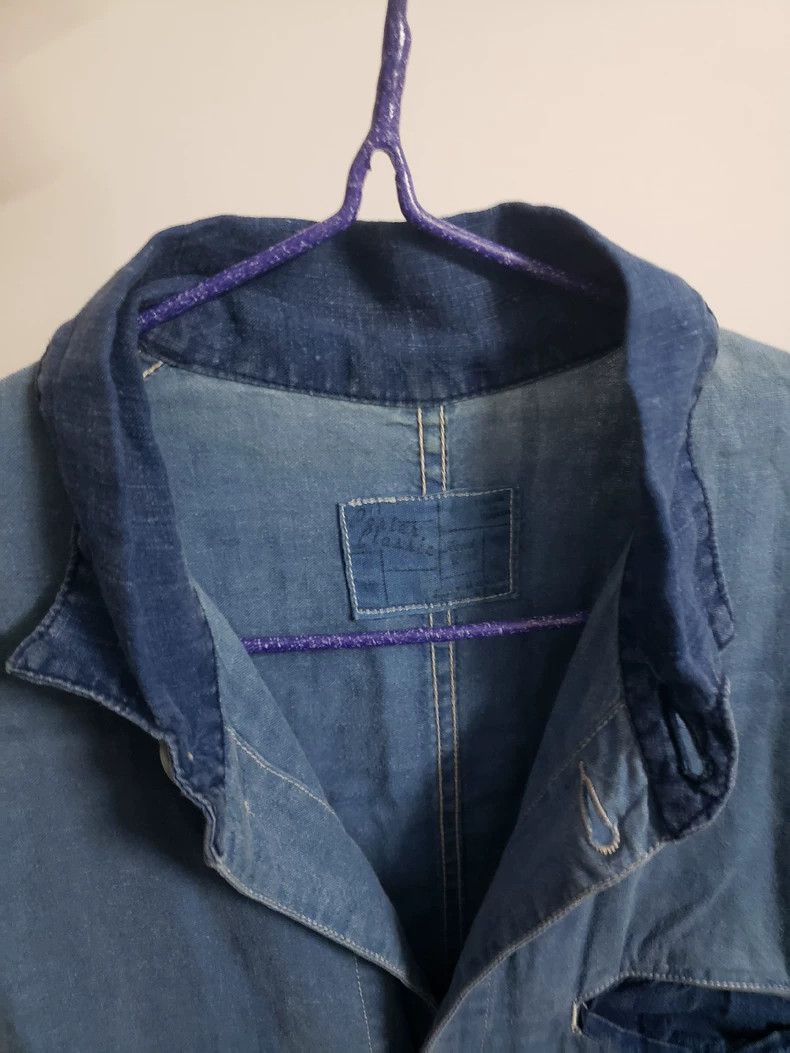 Porter Classic Vintage Blue Dyed Long Jacket from Japan Size US M / EU 48-50 / 2 - 3 Thumbnail