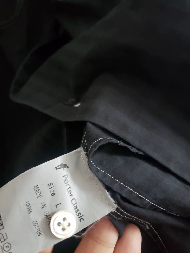 Porter Classic Porter Classic Roll Up Black Check Shirt Size US L / EU 52-54 / 3 - 3 Thumbnail