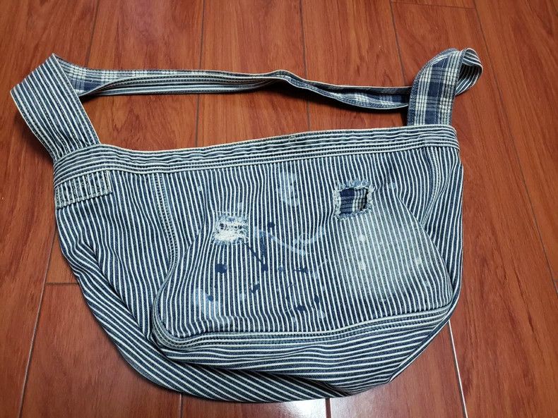Porter Classic Porter Classic Reversible Plaid Crossbody Bag Size ONE SIZE - 3 Thumbnail