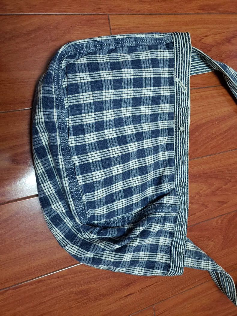 Porter Classic Porter Classic Reversible Plaid Crossbody Bag Size ONE SIZE - 4 Thumbnail