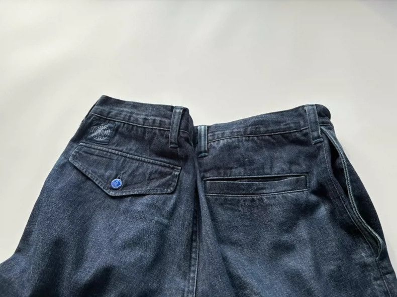 Porter Classic Classic Formal Denim Pants in Blue Dye Size US 34 / EU 50 - 4 Thumbnail
