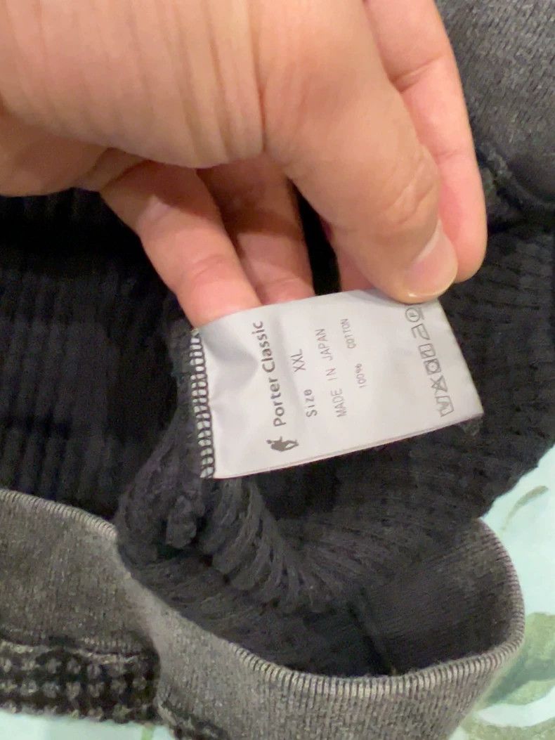 Porter Classic Porter Classic Waffle Knit Sweatshirt XXL Size Size US XXL / EU 58 / 5 - 4 Thumbnail