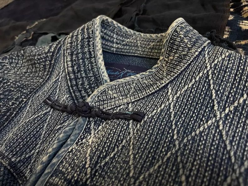Porter Classic Porter Classic Sashiko Jacket in Blue Dye Size US M / EU 48-50 / 2 - 4 Thumbnail