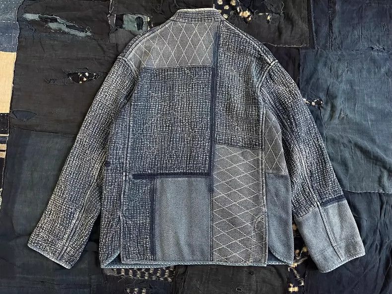 Porter Classic Porter Classic Sashiko Jacket in Blue Dye Size US M / EU 48-50 / 2 - 3 Thumbnail