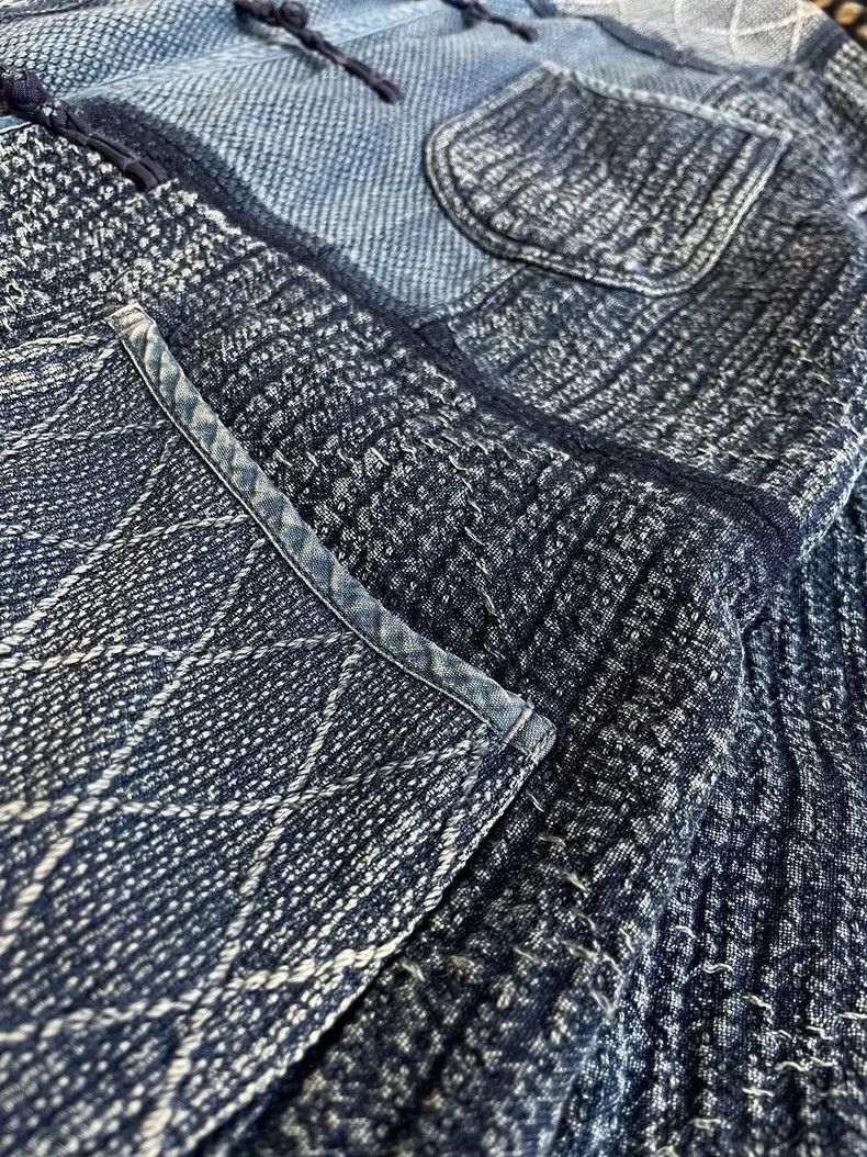 Porter Classic Porter Classic Sashiko Jacket in Blue Dye Size US M / EU 48-50 / 2 - 5 Thumbnail