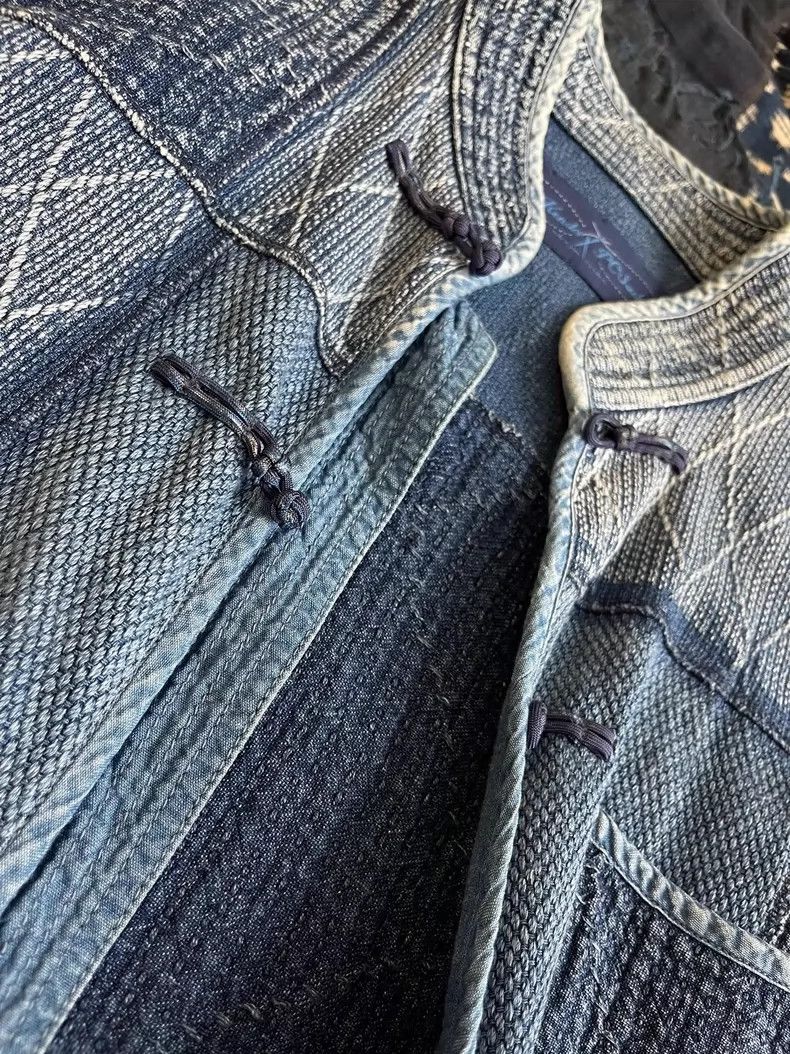 Porter Classic Porter Classic Sashiko Jacket in Blue Dye Size US M / EU 48-50 / 2 - 8 Thumbnail