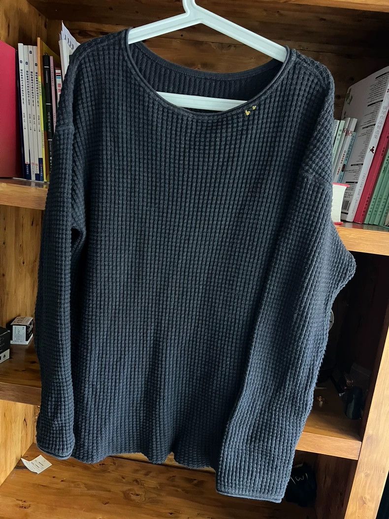 Porter Classic Porter Classic Waffle Knit Crew Neck Sweatshirt Size US M / EU 48-50 / 2 - 3 Thumbnail