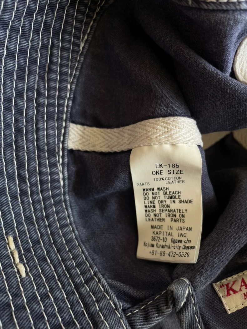 Kapital Kapital Cap by Hirata Kazuhiro Size ONE SIZE - 3 Thumbnail