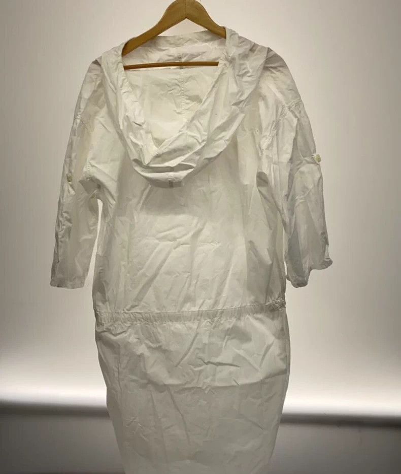 Kapital White Hooded Pullover with Large Pockets Size US M / EU 48-50 / 2 - 2 Thumbnail