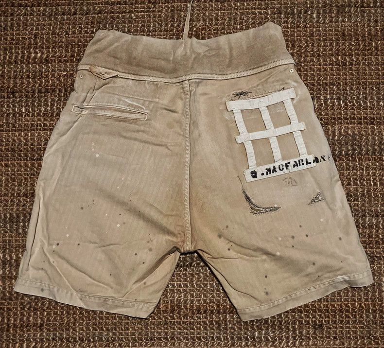 Kapital Kapital Boro Destruction Style Shorts Size US 27 - 2 Thumbnail