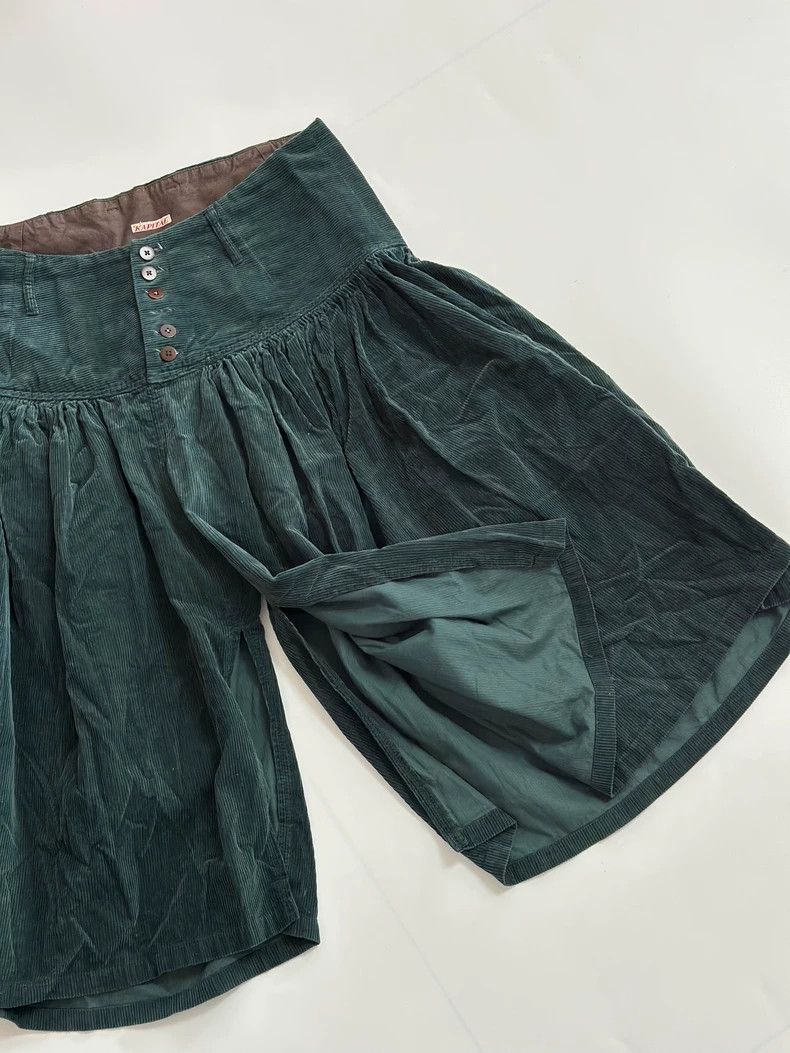 Kapital Kapital Forest Green Corduroy Skirt Pants Size US 30 / EU 46 - 4 Thumbnail