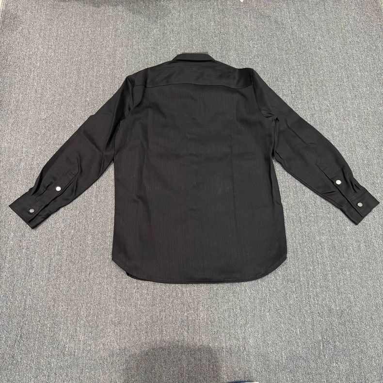 Raf Simons RAF SIMONS Black Denim Shirt Jacket Size S Size US S / EU 44-46 / 1 - 2 Thumbnail