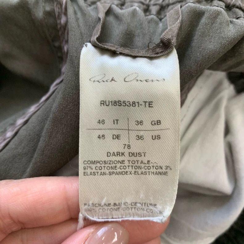 Rick Owens RICK OWENS GRAY PANTS Size 36 Excellent Condition Size US 36 / EU 52 - 5 Thumbnail