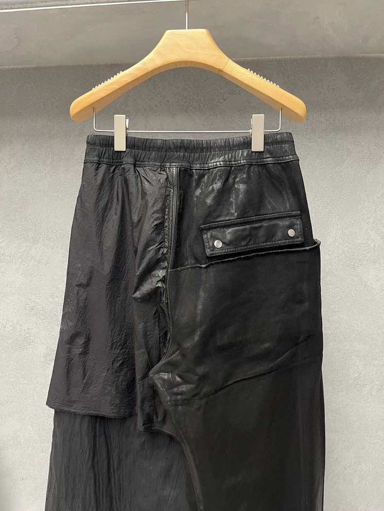 Rick Owens Rick Owens Black Wide-Leg Trousers Size US 30 / EU 46 - 8 Thumbnail