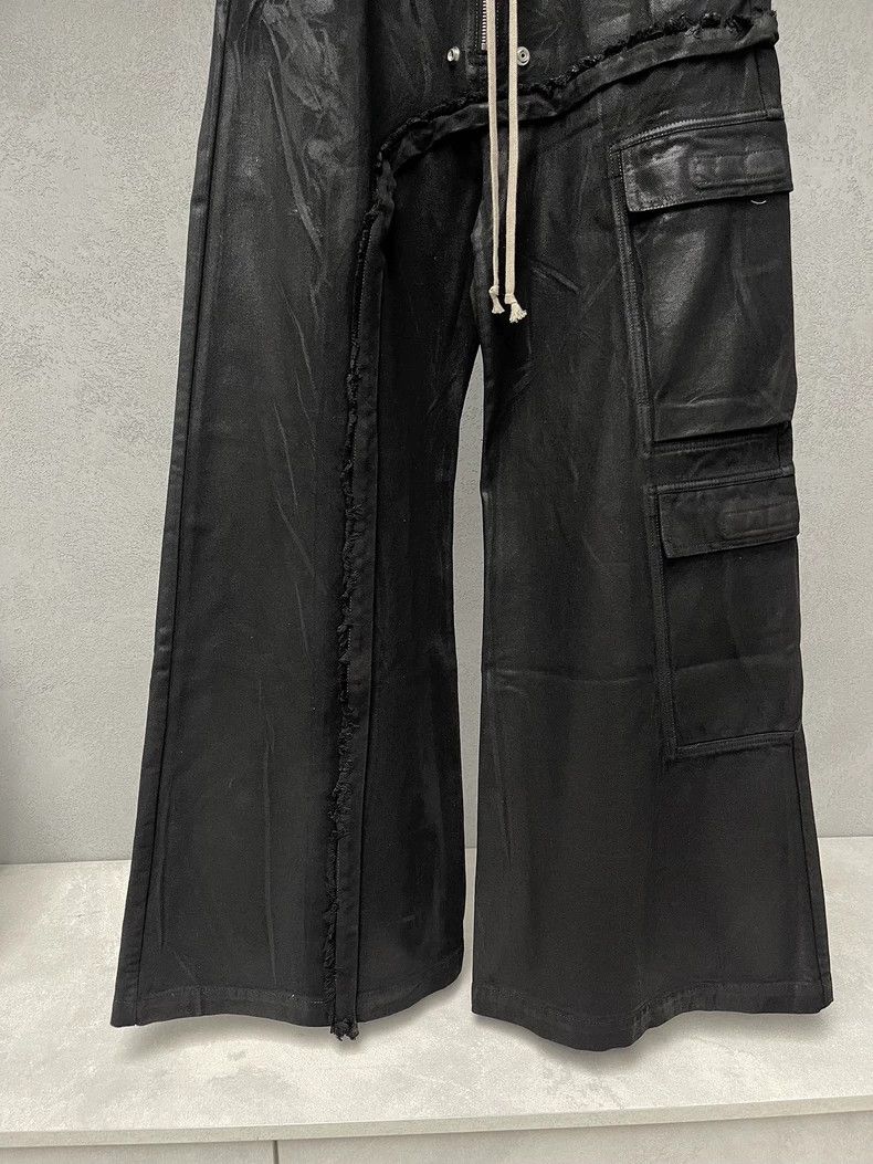Rick Owens RICK OWENS DRKSHDW Black Cargo Wide-Leg Pants Size US 28 / EU 44 - 5 Thumbnail