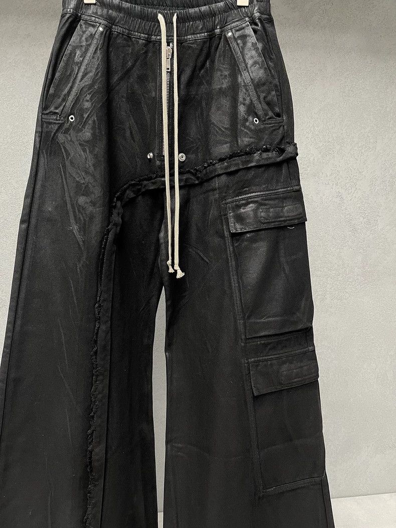 Rick Owens RICK OWENS DRKSHDW Black Cargo Wide-Leg Pants Size US 28 / EU 44 - 6 Thumbnail