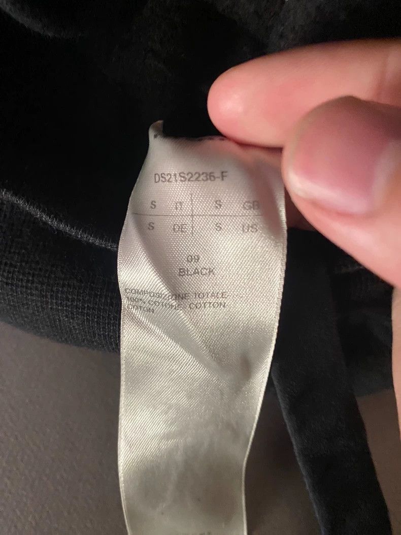 Rick Owens Rick Owens Black Hoodie with Long Ties Size US S / EU 44-46 / 1 - 4 Thumbnail
