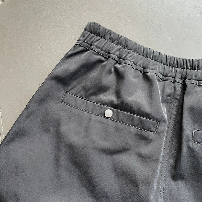 Rick Owens Rick Owens Black Zip Drawstring Pants Size US 31 - 5 Thumbnail