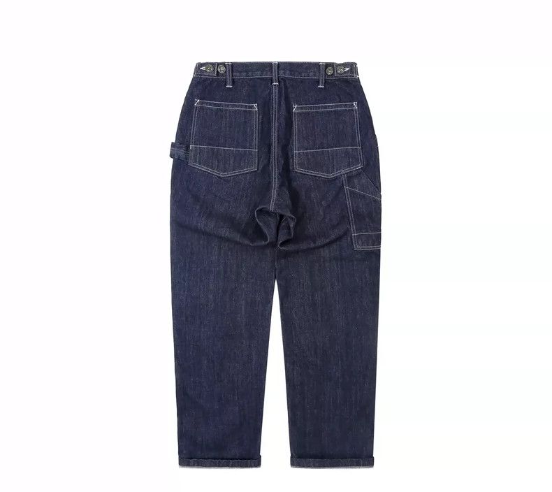 Freewheelers FREEWHEELERS 14OZ Indigo Denim Work Pants Size US 30 / EU 46 - 2 Thumbnail