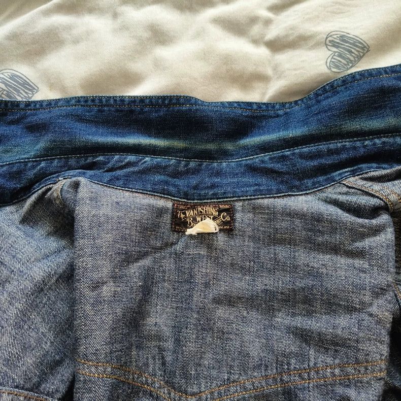 Freewheelers Vintage Denim Shirt with Unique Details Size US L / EU 52-54 / 3 - 3 Thumbnail