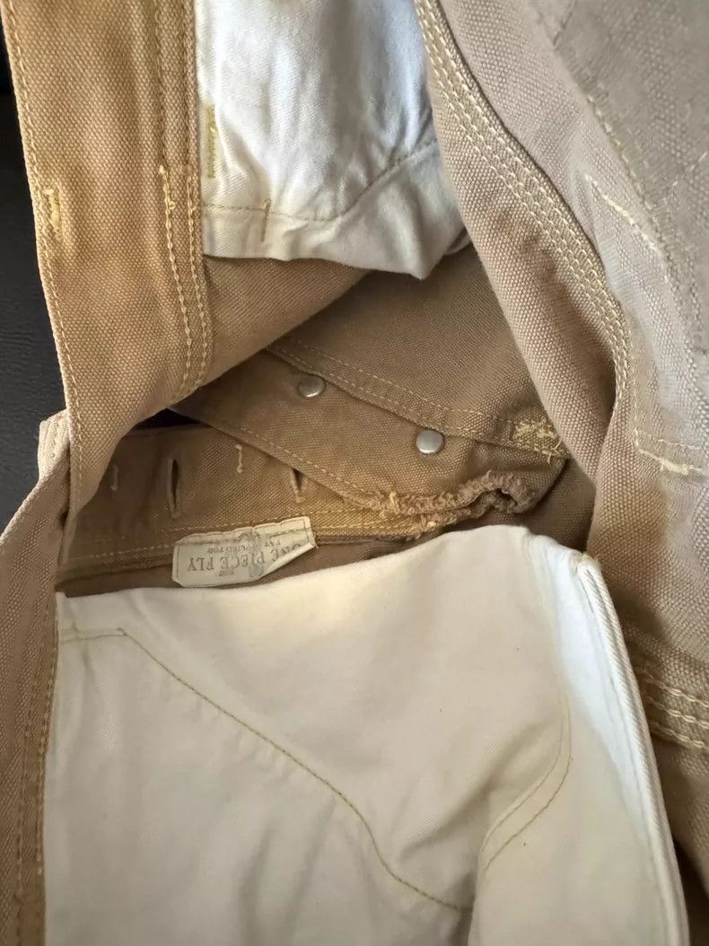 Freewheelers Freewheelers Khaki Canvas Pants for Sale Size US 38 / EU 54 - 7 Thumbnail