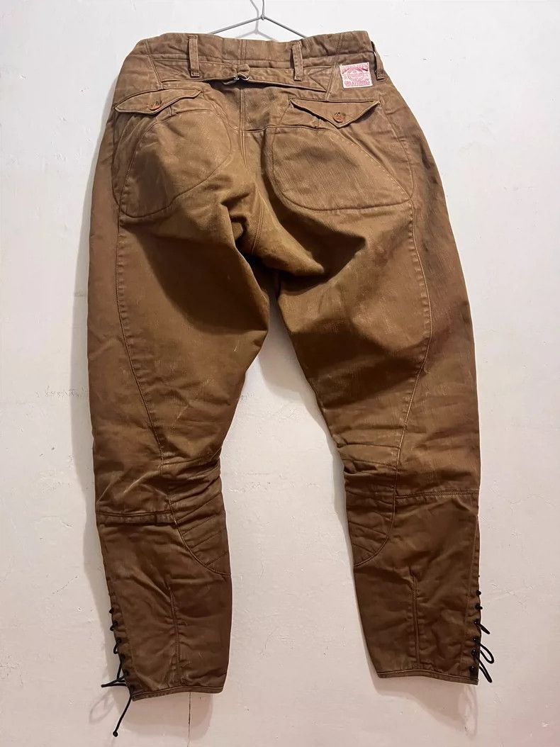 Freewheelers Heavy Duty Breeches in Orange Color Size US 30 / EU 46 - 2 Thumbnail