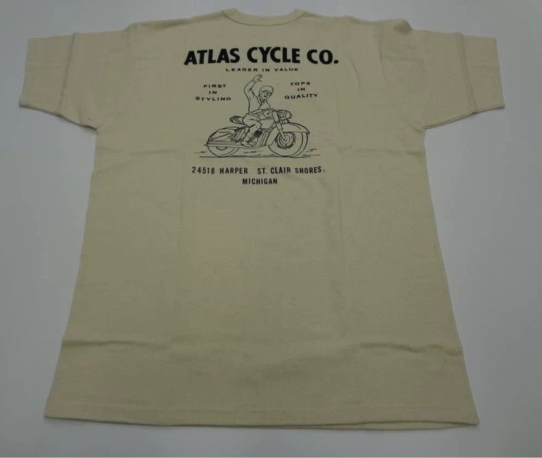 Freewheelers Atlas Cycle Accessories Short Sleeve T-Shirt Size US XL / EU 56 / 4 - 2 Thumbnail