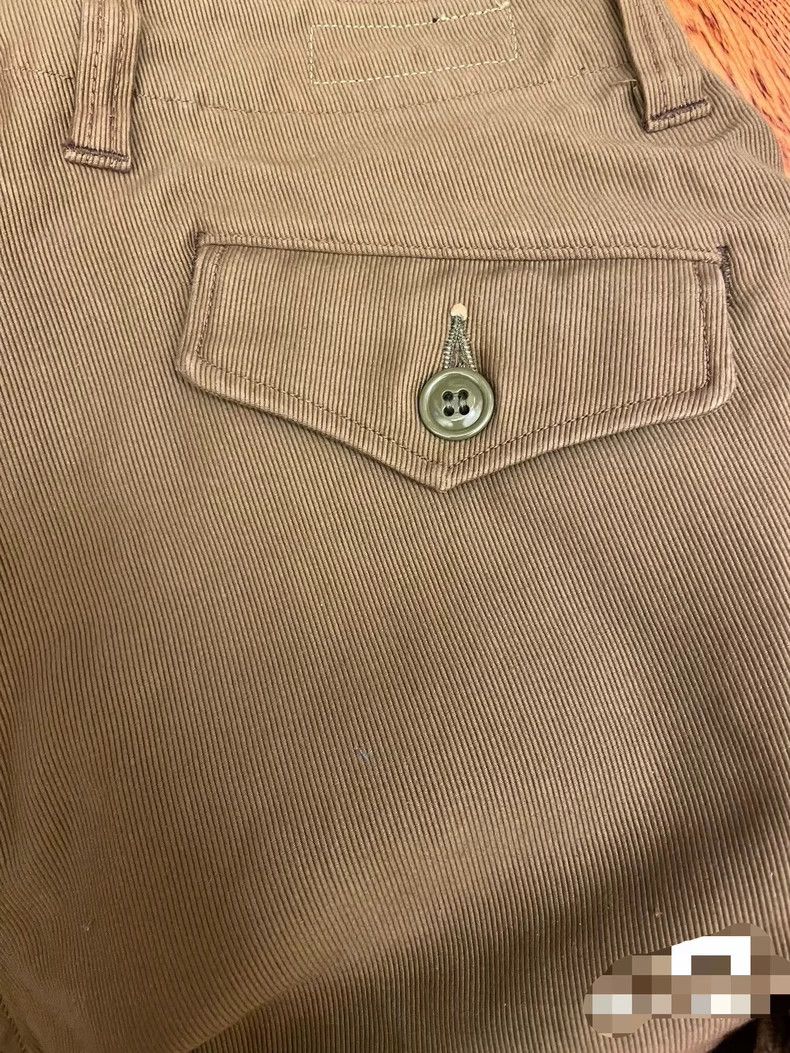 Freewheelers Stylish Cargo Pants in Brown Color Size US 30 / EU 46 - 4 Thumbnail