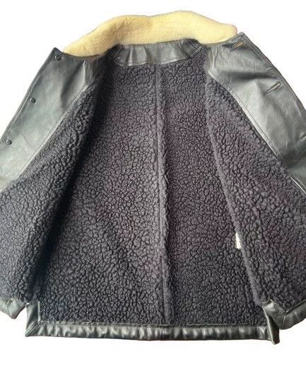 Porter Classic Porter Classic Black Leather Waistcoat with Fur Size US M / EU 48-50 / 2 - 4 Thumbnail