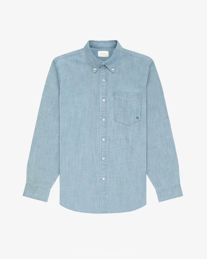 Aime Leon Dore AIME LEON DORE Men's Denim Long Sleeve Shirt Size US XXL / EU 58 / 5 - 4 Thumbnail