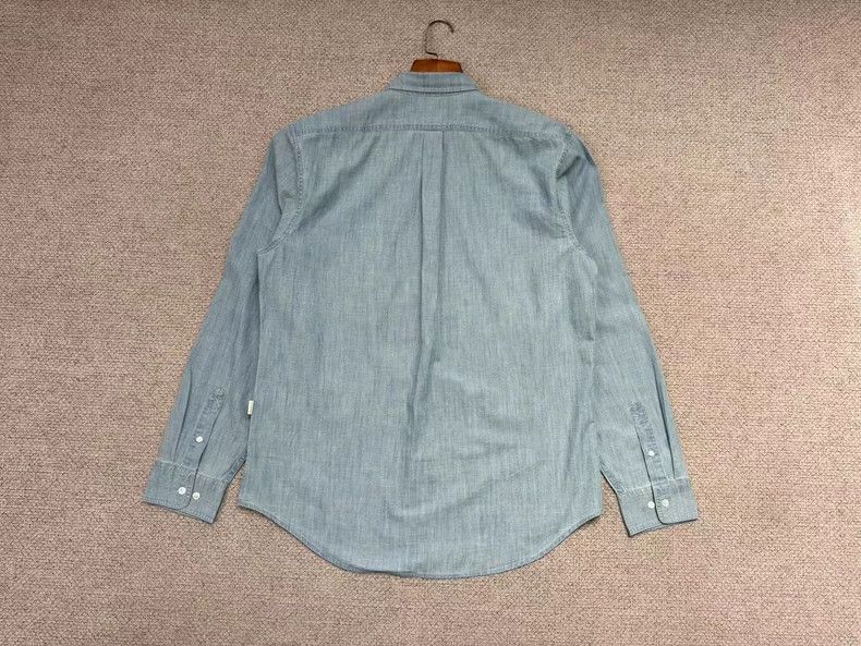 Aime Leon Dore AIME LEON DORE Men's Denim Long Sleeve Shirt Size US XXL / EU 58 / 5 - 2 Thumbnail