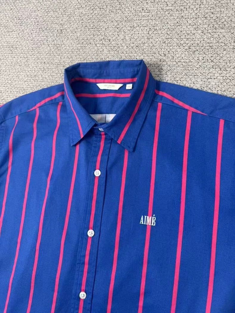 Aime Leon Dore Aimé Leon Dore Striped Long Sleeve Shirt Size US M / EU 48-50 / 2 - 4 Thumbnail