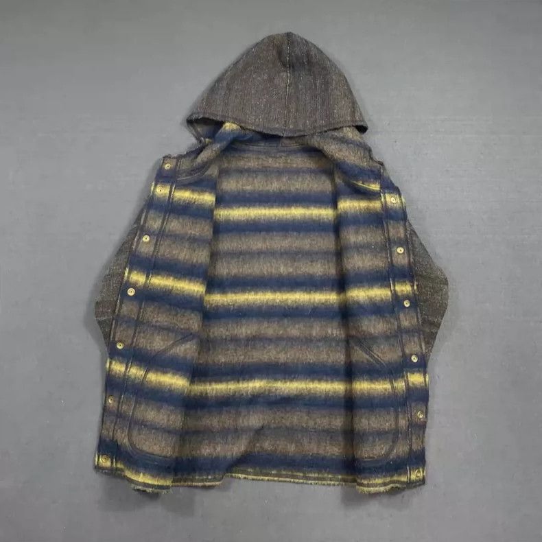 Kapital Vintage Carpet Fabric Retro Jacket with Hood Size US M / EU 48-50 / 2 - 3 Thumbnail
