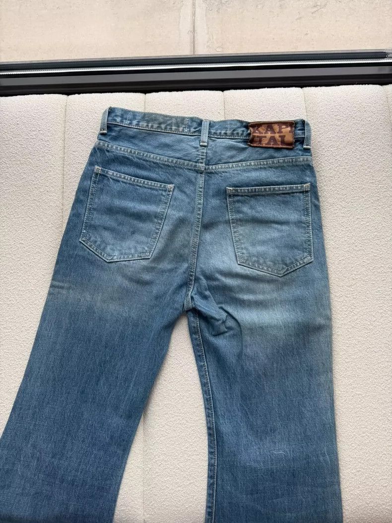 Kapital KAPITAL Blue Flare Leg Jeans for Women Size 26" / US 2 / IT 38 - 2 Thumbnail