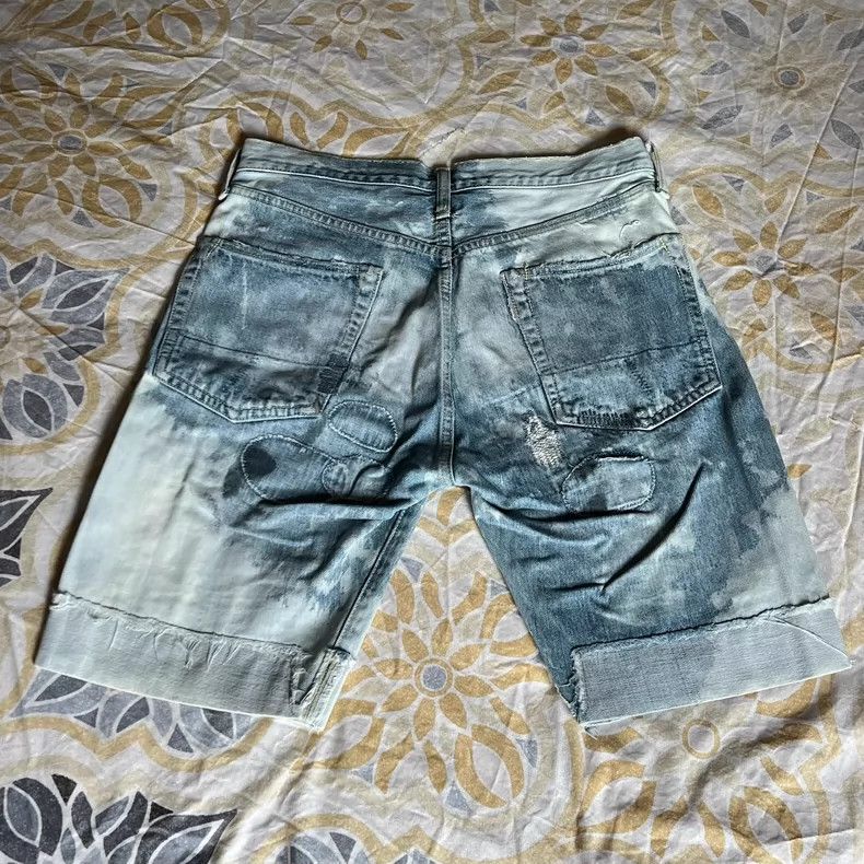 Kapital Kapital Distressed Denim Shorts Size 34 Size US 34 / EU 50 - 5 Thumbnail