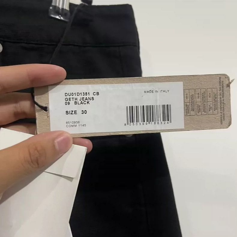 Rick Owens Rick Owens Black Denim Pants 30 Size Size US 30 / EU 46 - 3 Thumbnail