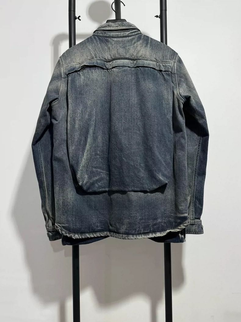 Rick Owens Rick Owens Gradient Denim Jacket Outerwear Size US M / EU 48-50 / 2 - 2 Thumbnail
