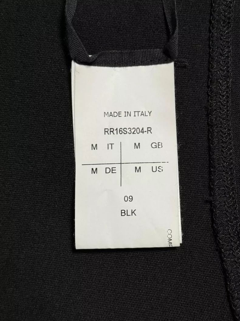 Rick Owens Rick Owens Irregular Short Sleeve T-Shirt Size US M / EU 48-50 / 2 - 3 Thumbnail