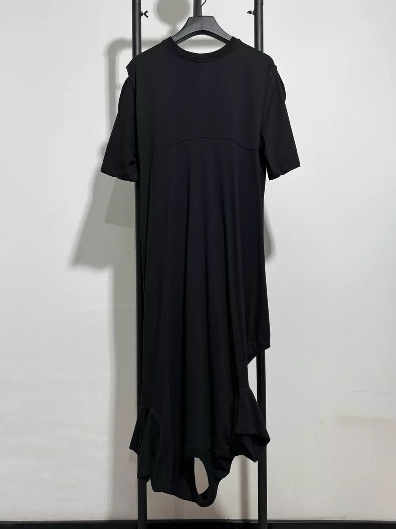 Rick Owens Rick Owens Irregular Short Sleeve T-Shirt Size US M / EU 48-50 / 2 - 2 Thumbnail