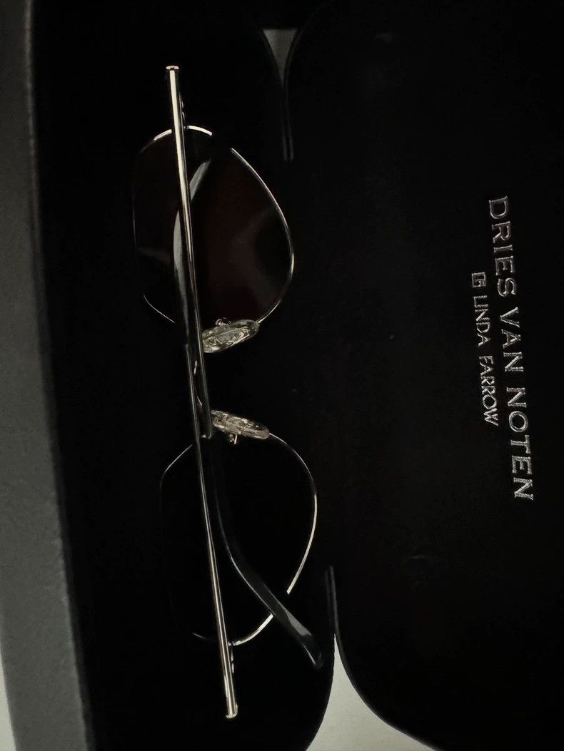 Dries Van Noten Dries Van Noten x Linda Farrow Sunglasses Size ONE SIZE - 3 Thumbnail