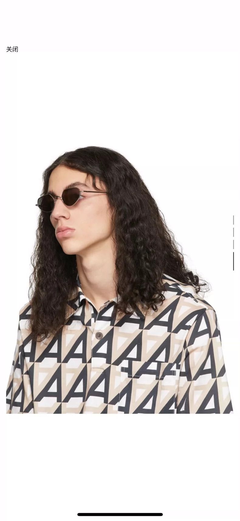 Dries Van Noten Dries Van Noten x Linda Farrow Sunglasses Size ONE SIZE - 4 Thumbnail