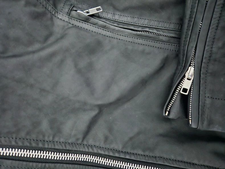 Rick Owens Rick Owens Men’s Black Leather Jacket Size US L / EU 52-54 / 3 - 3 Thumbnail
